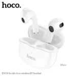 Hoco EW35 Earbud Bluetooth Handsfree Ακουστικά με Θήκη Φόρτισης Λευκά