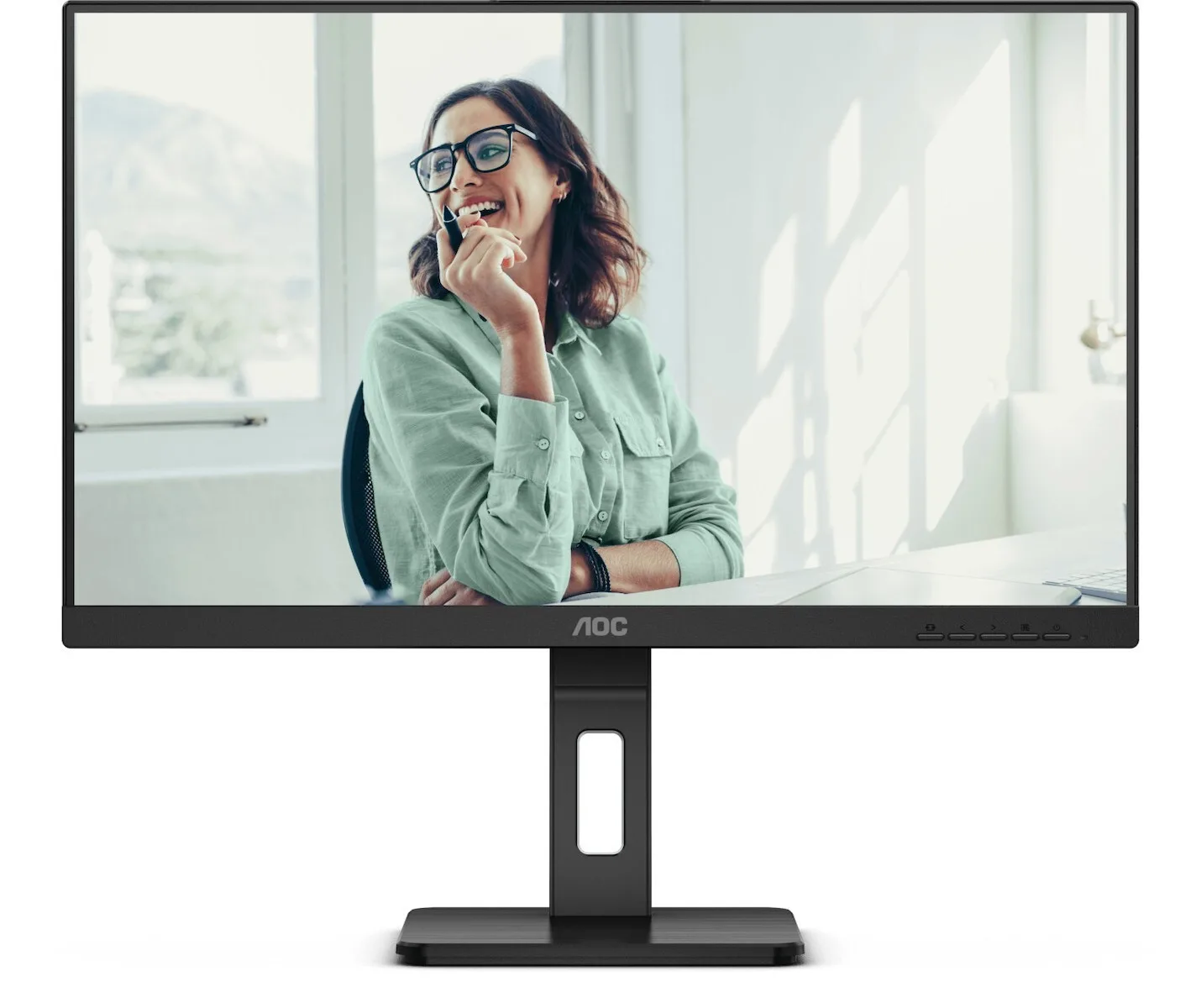AOC 24P3CV IPS Monitor 23.8" FHD 1920x1080 με Χρόνο Απόκρισης 4ms GTG - Image 1