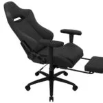 Aerocool Royal AeroWeave Υφασμάτινη Καρέκλα Gaming με Ρυθμιζόμενα Μπράτσα και Υποπόδιο Ash Black