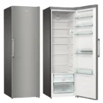 Gorenje Μονόπορτο Ψυγείο 398lt Υ185xΠ59.5xΒ66.3εκ. Inox R619EES5
