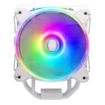 CoolerMaster Hyper 212 Halo Ψύκτρα Επεξεργαστή για Socket AM4/AM5/1200/115x/1700 με ARGB Φωτισμό Λευκή