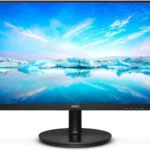 Philips V Line 222V8LA VA Monitor 21.5" FHD 1920x1080 με Χρόνο Απόκρισης 4ms GTG