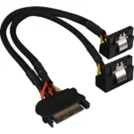 Sharkoon SATA Y - Cable Μαύρο