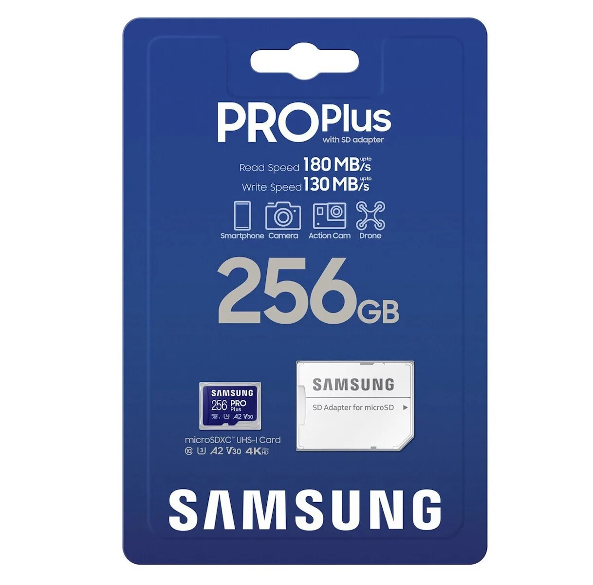 20230511090933_samsung_pro_plus_2023_microsdxc_256gb_u3_v30_a2_uhs_i_me_antaptora Samsung Pro Plus (2023) microSDXC 256GB U3 V30 A2 UHS-I με αντάπτορα - Image 1