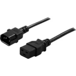 Powerwalker Schuko - IEC C14 Cable 1.8m Μαύρο 91010040