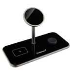 Intenso Ασύρματος Φορτιστής (Qi Pad) 15W Μαύρος (MB13)