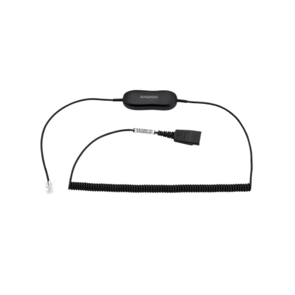 Jabra GN 1218 Καλώδιο Quick Disconnect (QD) σε Βύσμα RJ9 2m (88011-102) - Image 1