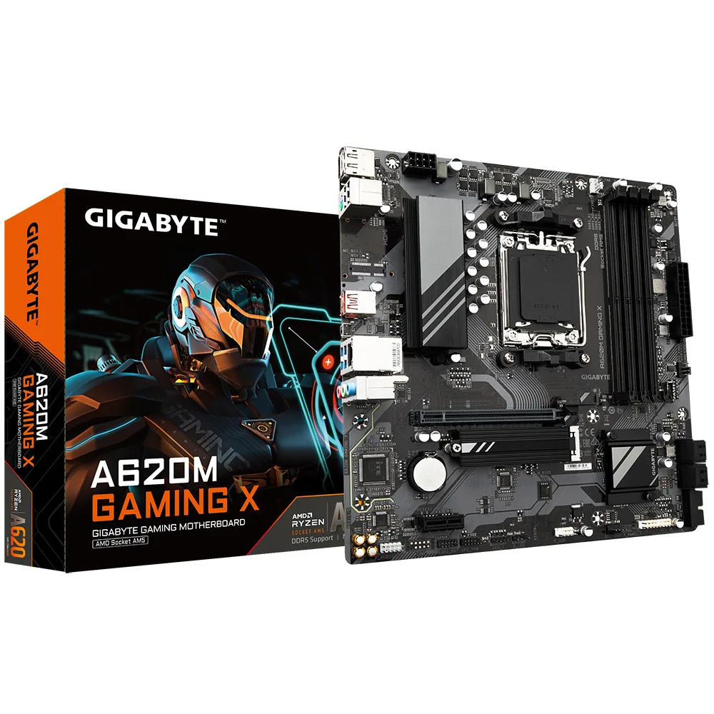 Gigabyte A620M Gaming X rev. 1.0 Motherboard Micro ATX με AMD AM5 Socket - Image 1