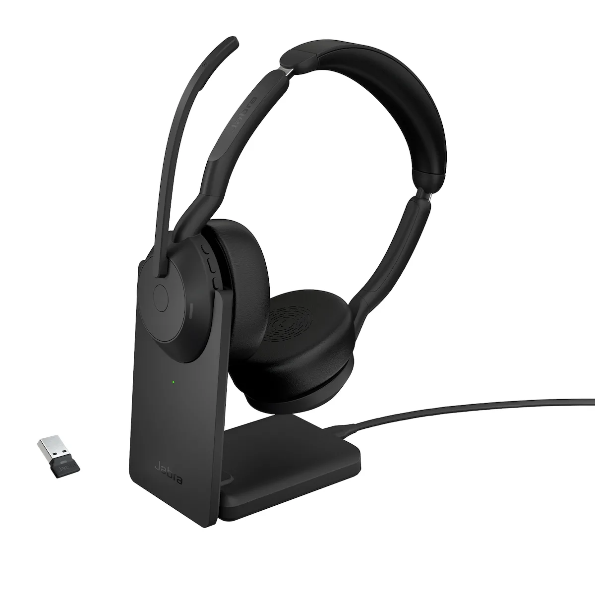 Jabra Evolve2 55 UC Stereo USB-A VOIP Headset (25599-989-989) - Image 1