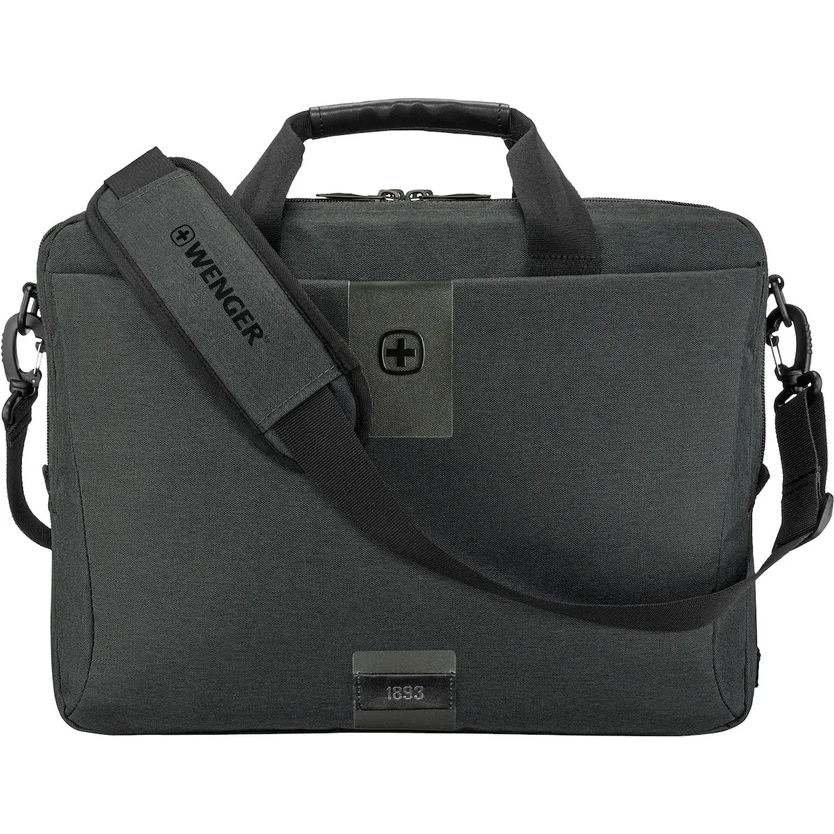 Wenger MX ECO Brief Τσάντα Ώμου / Χειρός για Laptop 16" σε Γκρι χρώμα - Image 1