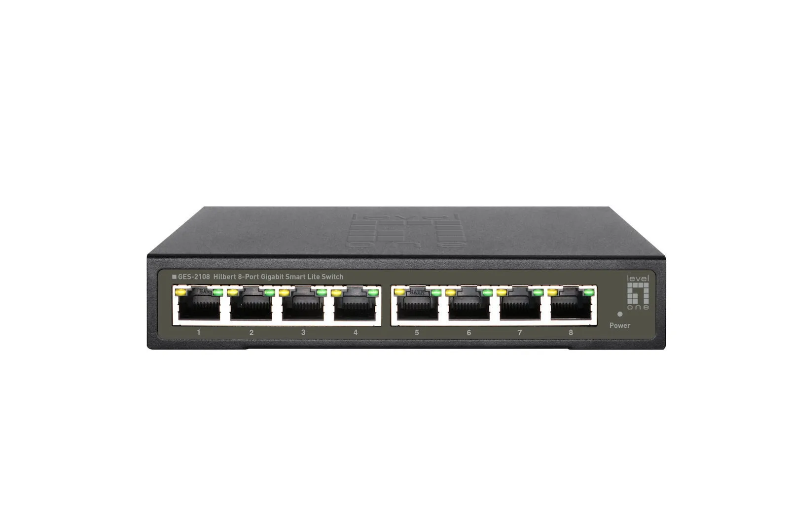 Level One GES-2108 v1 Unmanaged L2 Switch με 8 Θύρες Gigabit (1Gbps) Ethernet - Image 1