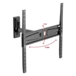 Meliconi Flatstyle FR400 Βάση Τηλεόρασης Τοίχου με Βραχίονα έως 65" και 35kg