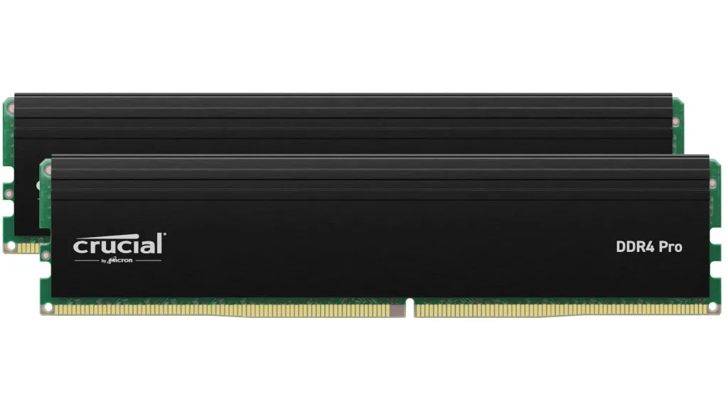 Crucial Pro DDR4 32GB RAM με 2x16GB Modules και Ταχύτητα 3200 για Desktop CP2K16G4DFRA32A - Image 1