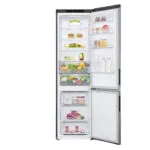 LG Ψυγειοκαταψύκτης 384lt Total NoFrost Υ203xΠ59.5xΒ67.5εκ. Inox GBP62PZNAC