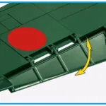 Τουβλάκια Kawasaki Ki-61-Hien για 7+ Ετών 324τμχ 5740