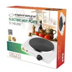 Esperanza EKH013W Επιτραπέζια Εστία Εμαγιέ Μονή Λευκή