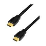 LogiLink HDMI 2.0 Cable HDMI male - HDMI male 2m Μαύρο (CH0101)