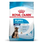 Royal Canin Puppy Maxi 4kg Ξηρά Τροφή για Κουτάβια Μεγαλόσωμων Φυλών με Ρύζι και Χοιρινό