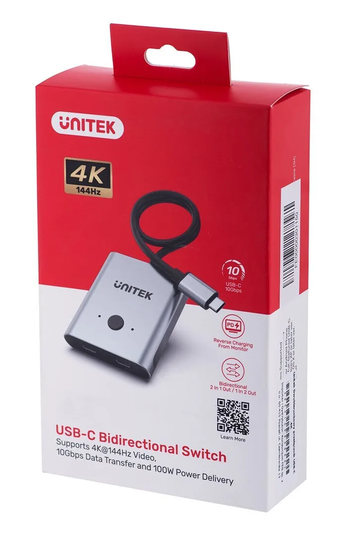20230523142456_4d10ca86 Unitek Bidirectional D1078A KVM & Data Switch - Image 1