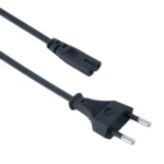 Powertech Euro - IEC C7 Cable 1.5m Μαύρο CAB-P017