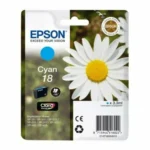 Epson 18 Γνήσιο Μελάνι Εκτυπωτή InkJet Κυανό (C13T18024022)
