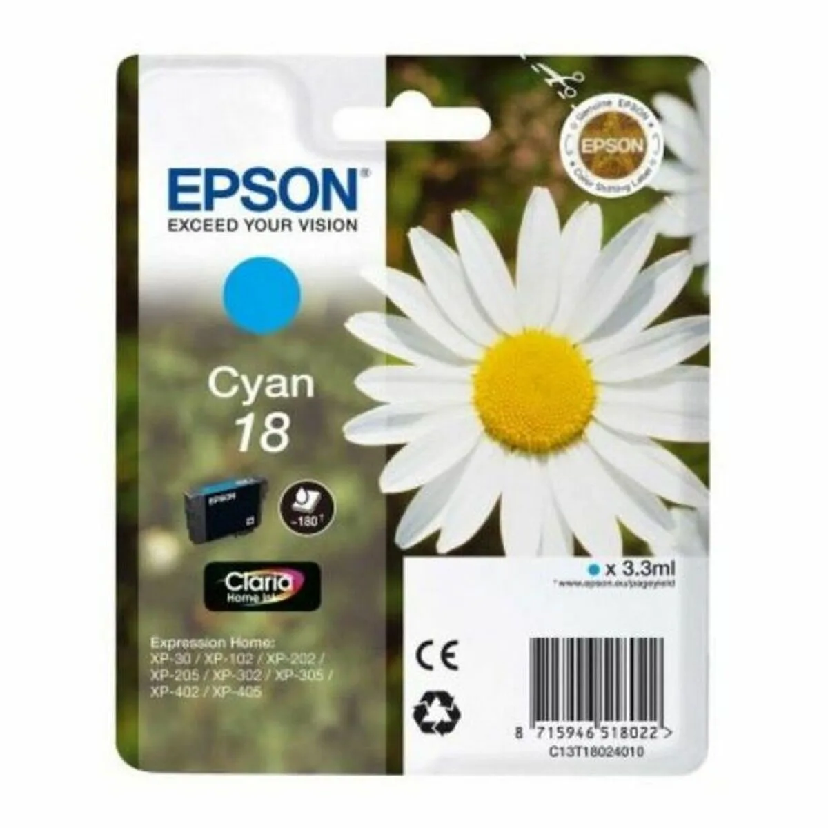 20230525095243_epson_18_melani_ektypoti_inkjet_kyano_c13t18024022 Epson 18 Γνήσιο Μελάνι Εκτυπωτή InkJet Κυανό (C13T18024022) - Image 1