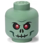 LEGO Παιδικό Κουτί Αποθήκευσης από Πλαστικό Skeleton Πράσινο 16x16x18cm 40310803