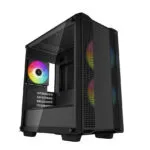 Deepcool CC360 ARGB Gaming Mini Tower Κουτί Υπολογιστή με Πλαϊνό Παράθυρο Μαύρο