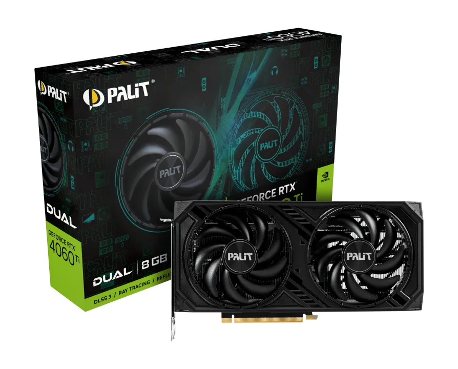 20230526113849_palit_geforce_rtx_4060_ti_8gb_gddr6_dual_karta_grafikon_ne6406t019p1_1060d Palit GeForce RTX 4060 Ti 8GB GDDR6 Dual Κάρτα Γραφικών NE6406T019P1-1060D - Image 1
