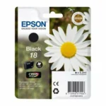 Epson 18 Γνήσιο Μελάνι Εκτυπωτή InkJet Μαύρο (C13T18014022)