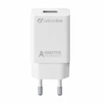 Cellular Line Φορτιστής Χωρίς Καλώδιο με Θύρα USB-C 15W Λευκός (ACHSMUSBC15WW)