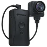 Transcend Drivepro Body 70 64GB Action Camera 2K Υποβρύχια και Wi-Fi Μαύρη
