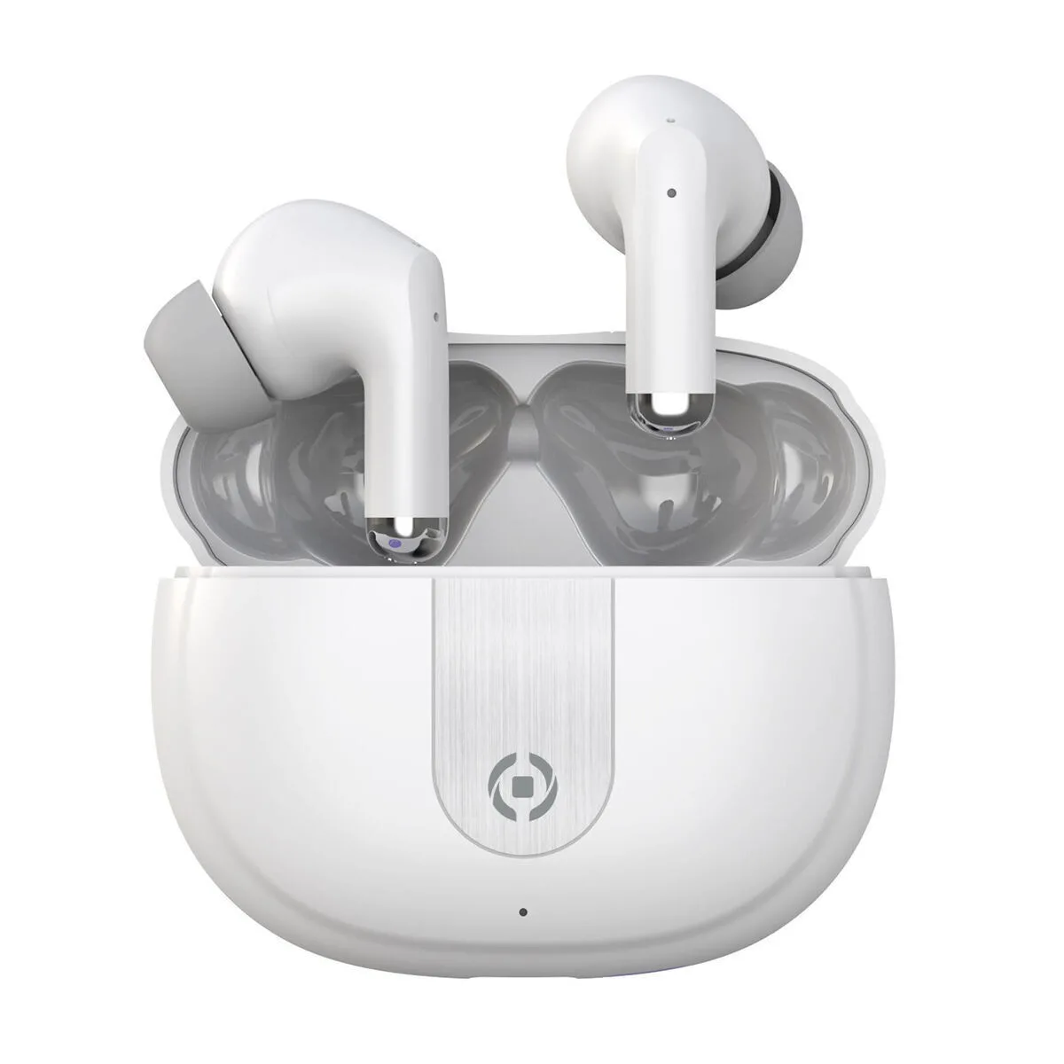 Celly Ultra Sound In-ear Bluetooth Handsfree Ακουστικά με Θήκη Φόρτισης Λευκά - Image 1