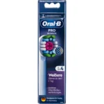 Oral-B Pro 3D White Ανταλλακτικές Κεφαλές για Ηλεκτρική Οδοντόβουρτσα 860960 4τμχ