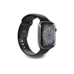 Puro Icon Λουράκι Σιλικόνης Μαύρο (Apple Watch 38/40/41mm)