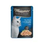 Miamor Feine Filets Jelly Υγρή Τροφή για Ενήλικες Γάτες σε Φακελάκι με Τόνο 100gr