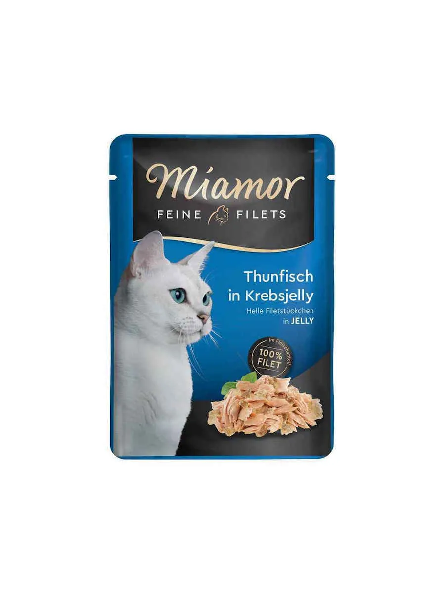 20230607160500_miamor_feine_filets_jelly_ygri_trofi_gia_enilikes_gates_se_fakelaki_me_tono_se_zele_kavouri_100gr Miamor Feine Filets Jelly Υγρή Τροφή για Ενήλικες Γάτες σε Φακελάκι με Τόνο 100gr - Image 1