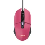 Trust GXT 109 Felox Gaming Ποντίκι 6400 DPI Ροζ
