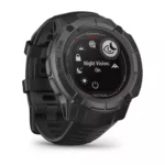 Garmin Instinct 2X Solar Tactical 50mm Αδιάβροχο Smartwatch με Παλμογράφο (Black)