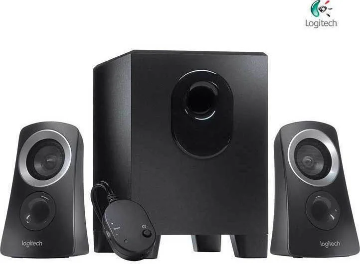 Logitech Z313 Ηχεία Υπολογιστή 2.1 με Ισχύ 25W σε Μαύρο Χρώμα - Image 1