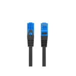 Lanberg S/FTP Cat.6a Καλώδιο Δικτύου Ethernet 20m Μαύρο 1τμχ PCF6A-10CC-2000-BK
