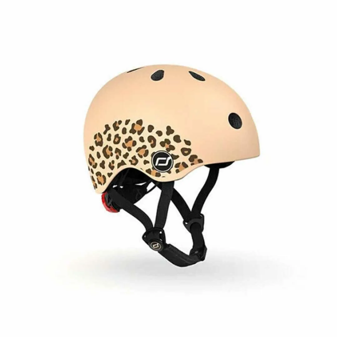 Scoot & Ride Leopard 96561 Παιδικό Κράνος για Ποδήλατο & Πατίνι Μπεζ - Image 1