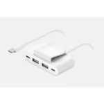 Belkin USB 2.0 Hub 4 Θυρών με σύνδεση USB-C Λευκό (BUZ001BT2MWHB7)