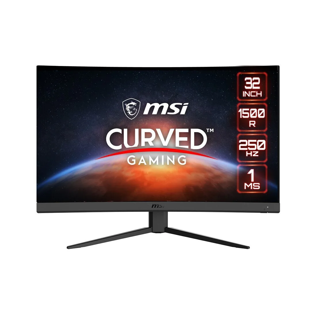 MSI G32C4X VA Curved Gaming Monitor 31.5" FHD 1920x1080 250Hz - Image 1