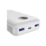 Canyon PB-2002 Ηλιακό Power Bank 20000mAh 18W Power Delivery Λευκό