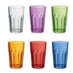 Guzzini Happy Hour Σετ Ποτήρια Νερού από Πλαστικό 420ml 07230652 6τμχ