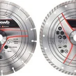 KWB Δίσκος Κοπής Δομικών Υλικών 230mm 2τμχ 797605