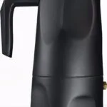 Alessi MT18/3 B Μπρίκι Espresso 3cups Μαύρο