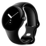 Google Pixel Watch Stainless Steel 41mm με Παλμογράφο (Matte Black case/Obsidian Active band)