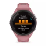 Garmin Forerunner 265s 42mm Αδιάβροχο Smartwatch με Παλμογράφο (Light Pink/Whitestone)